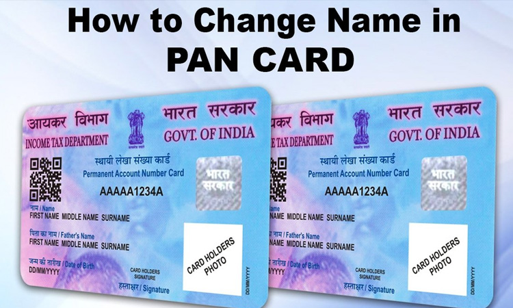 Name Change in Pan Card