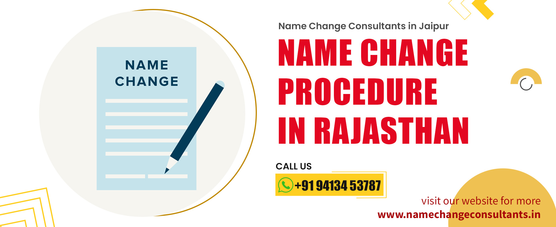 Name Change Process Rajasthan